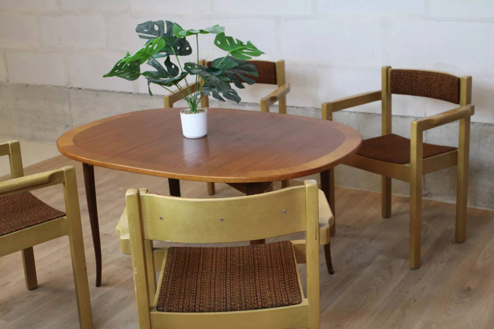 Vintage Scandinavian chair in solid wood - Balzar Beskow - Sweden, 1960s