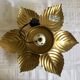 Masca golden flower wall lamp