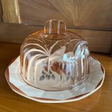 Vintage bell and its Digoin plate