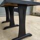 Red formica vintage bistro table
