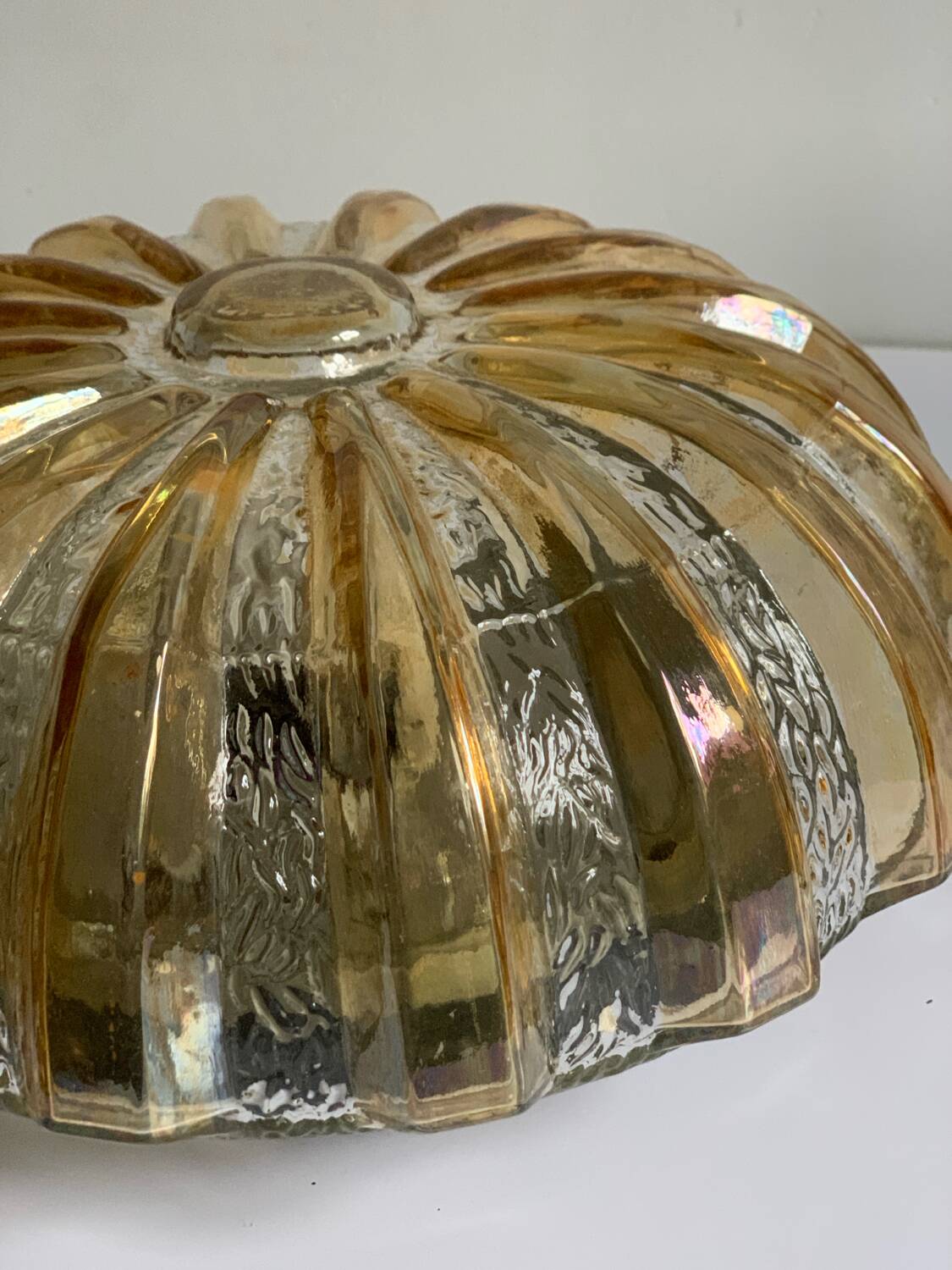 Golden ceiling light 1960