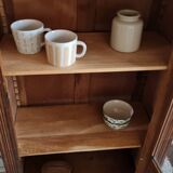 Glass-fronted Parisian wardrobe