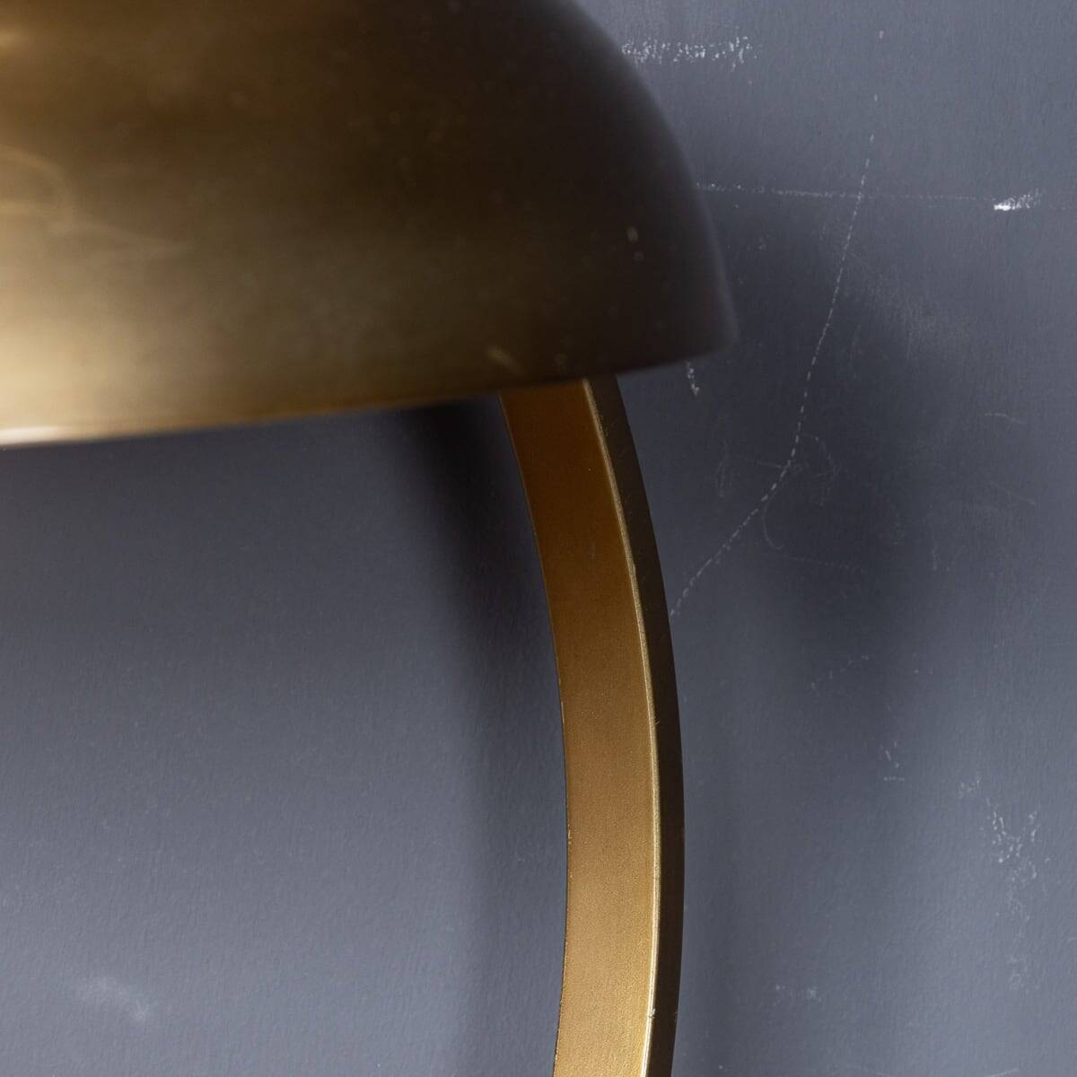 Vintage 20thc brass christian dell style table lamp c.1970