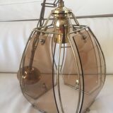 Vintage glass chandelier