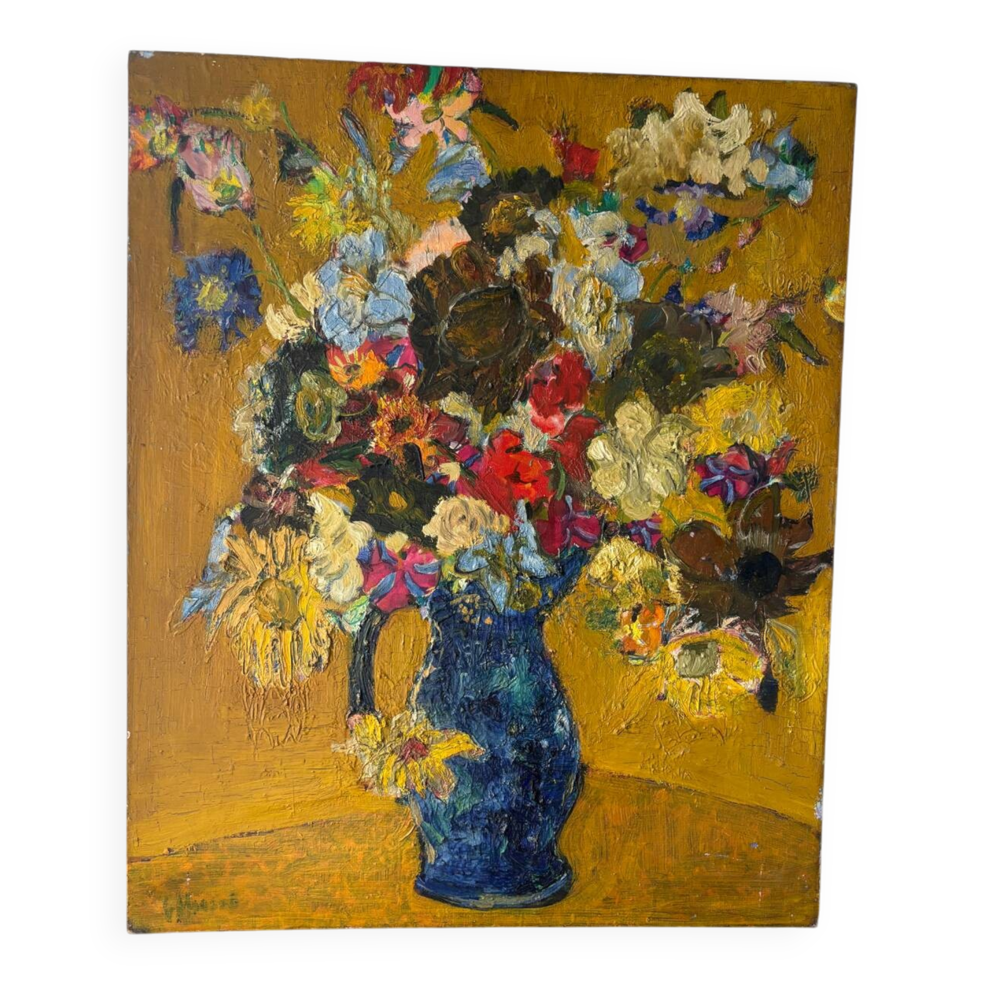 Bouquet de fleurs du XXEME siècle