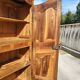 Louis xv cabinet in walnut gendarme’s hat