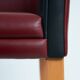 Sinan Armchairs in Leather and Beech Wood