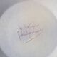 Decorative plate signed by the Poterie Perigordine, Jean Varoqueaux.