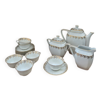 Limoges porcelain coffee service