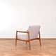 Mid-Century Swedish Teak Lounge Chair by Alf Svensson for Dux, 1960s.