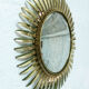 Sun curved mirror 53x53cm