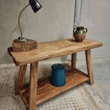 Old workbench work table bathroom furniture side table 55 x 137 cm