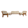 Leather Living Room Set model Montana by Ekornes, 1970's