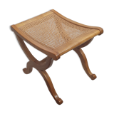 Dagabert tabouret, rattan - tamarin Reunion Island