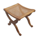 Dagabert tabouret, rattan - tamarin Reunion Island