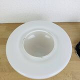 Regent vintage half-sphere opaline ball wall lamp