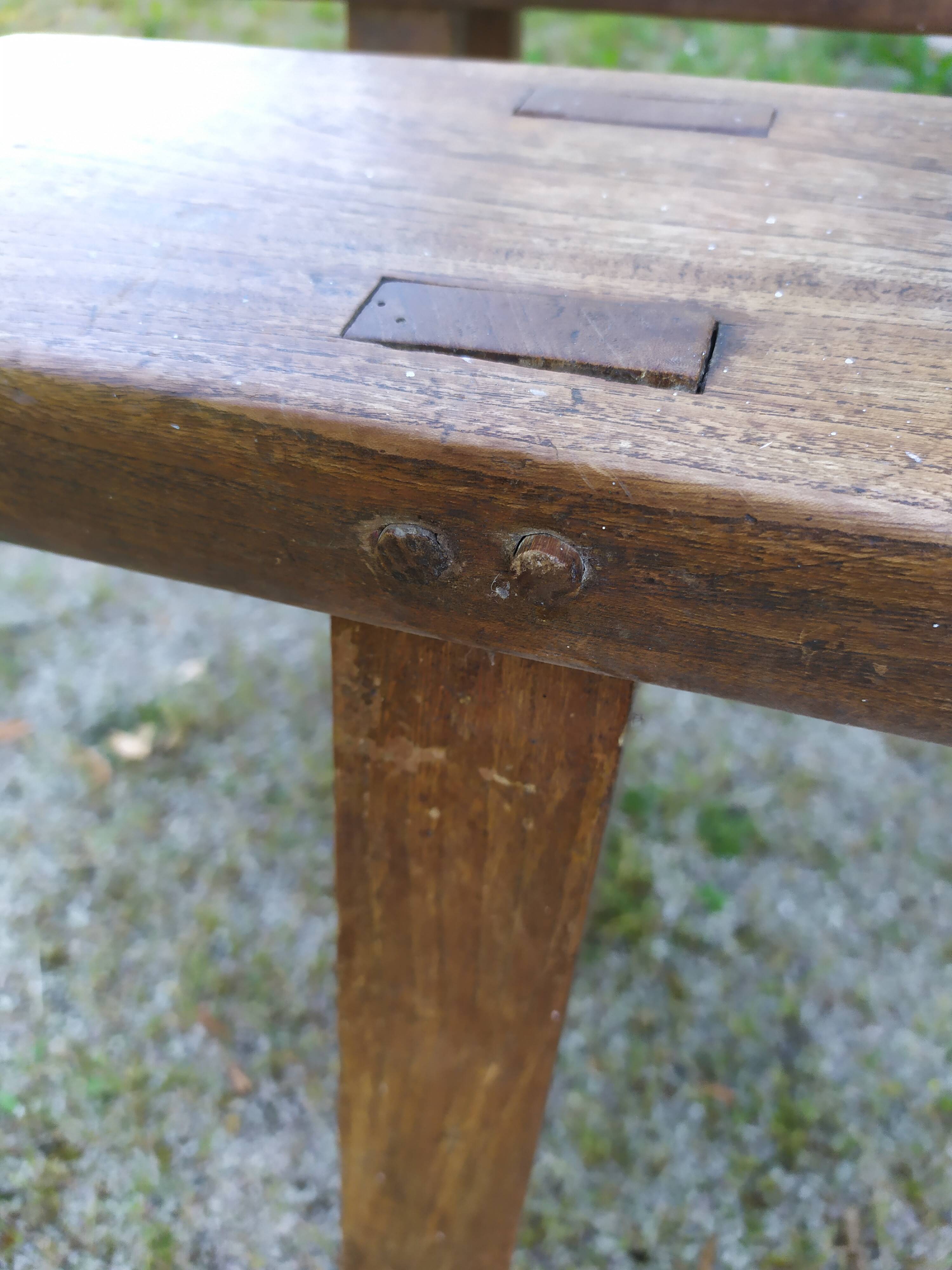 Pair of farm benches 150 cm