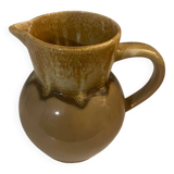 20th century ceramic stoneware pitcher