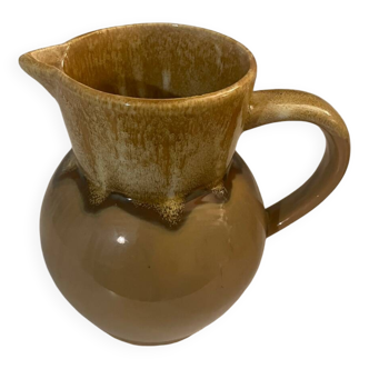 20th century ceramic stoneware pitcher