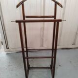 Wooden valet on wheels