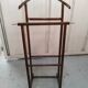 Wooden valet on wheels