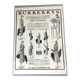 Publicité vintage à encadrer burberrys