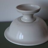 Large ceramic fruit bowl with red fruits