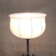 Vintage wall light in brass, porcelain and opaline - mid 20th century.