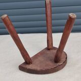 Tabouret de ferme vintage