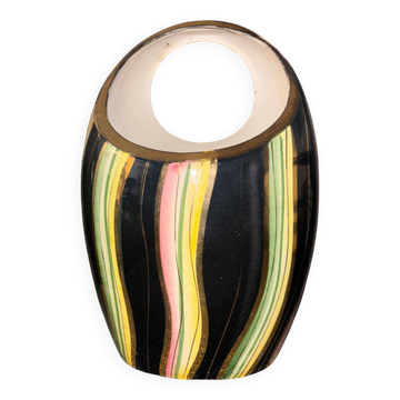 Vintage basket vase