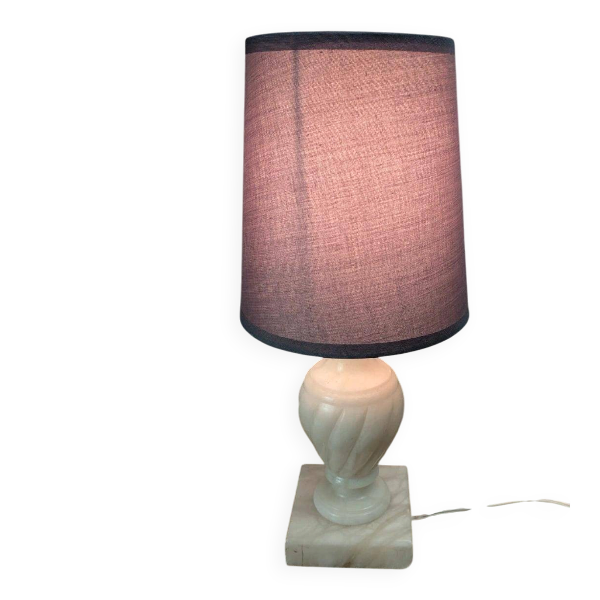 Vintage alabaster lamp