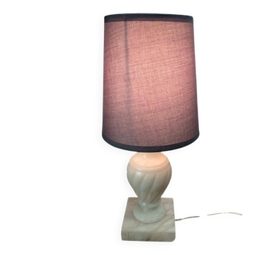 Vintage alabaster lamp
