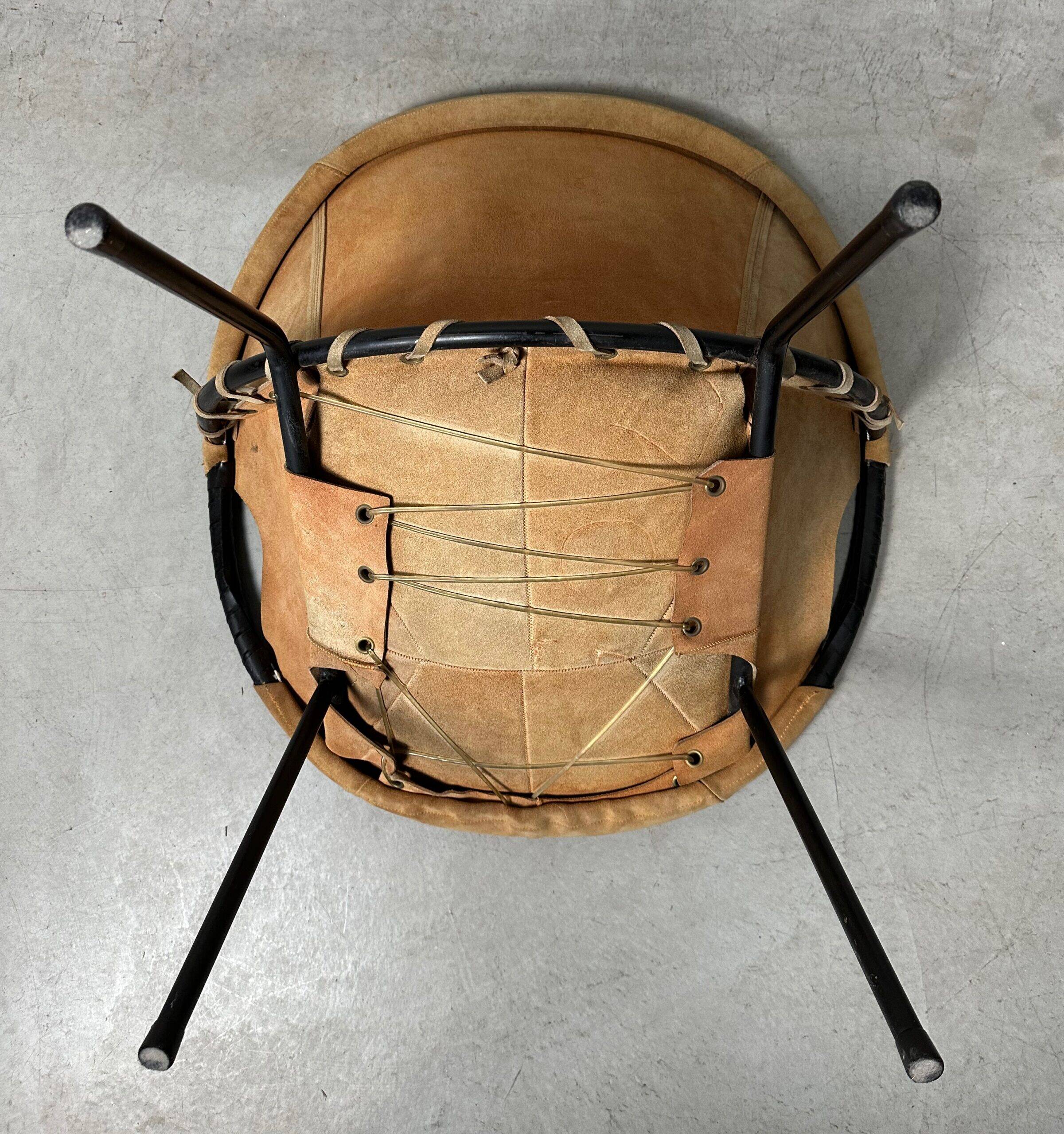 2x vintage balloon chairs – Lusch Erzeugnis – 1960s