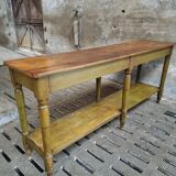 Antique counter side table wall table shop counter
