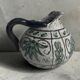 Massier Vallauris, bulbous jug, glazed earthenware, early 20th century.