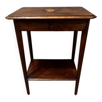 Marquetry stool