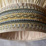 Old lampshade in petticoat silk