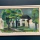 Original Swedish Oil On Canvas – “The White House” By Harry Wichmann – Signed – Vintage & Framed