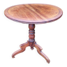 Louis Philippe pedestal table with tilting top