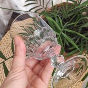 Crystal wine glasses
