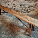 Banc Ancien Rustique en Bois | Style Ferme & Campagne