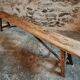 Banc Ancien Rustique en Bois | Style Ferme & Campagne
