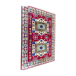 tapis kazak, noué à