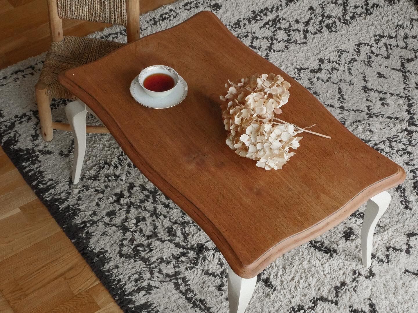 Romantic vintage coffee table