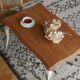 Table basse vintage romantique