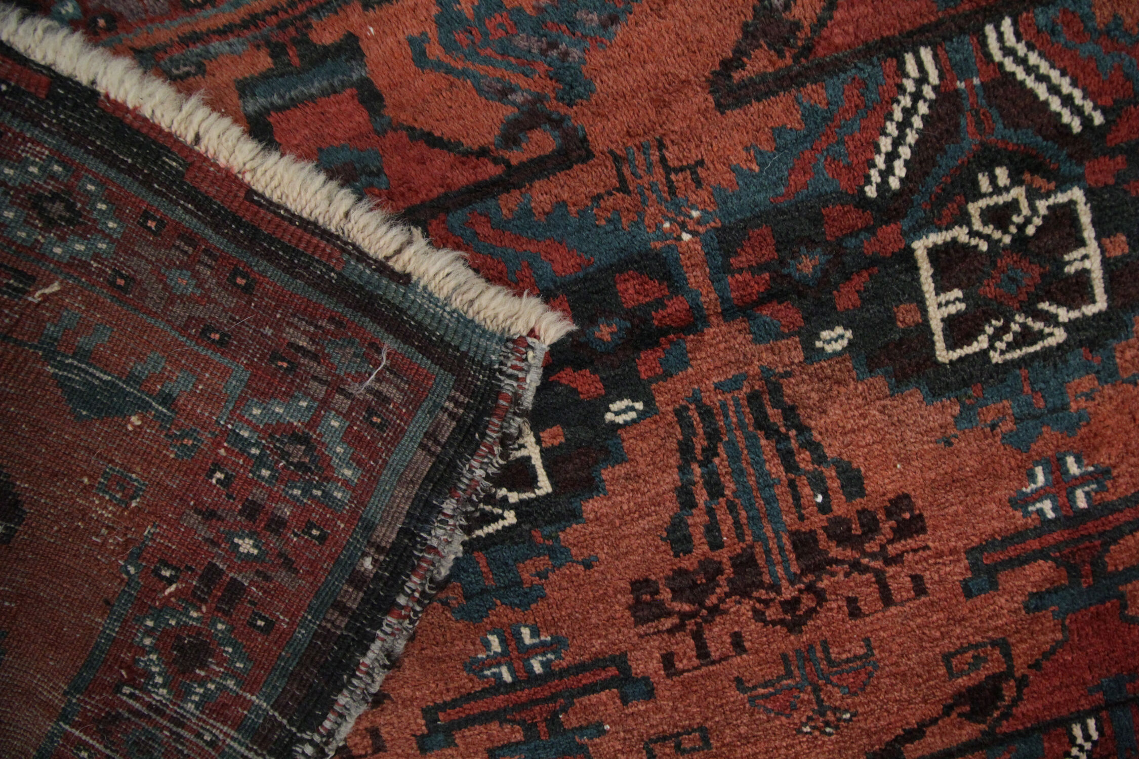 Tapis Afshar Persan- 115x216cm
