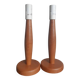 Vintage Ikea wooden lamp bases
