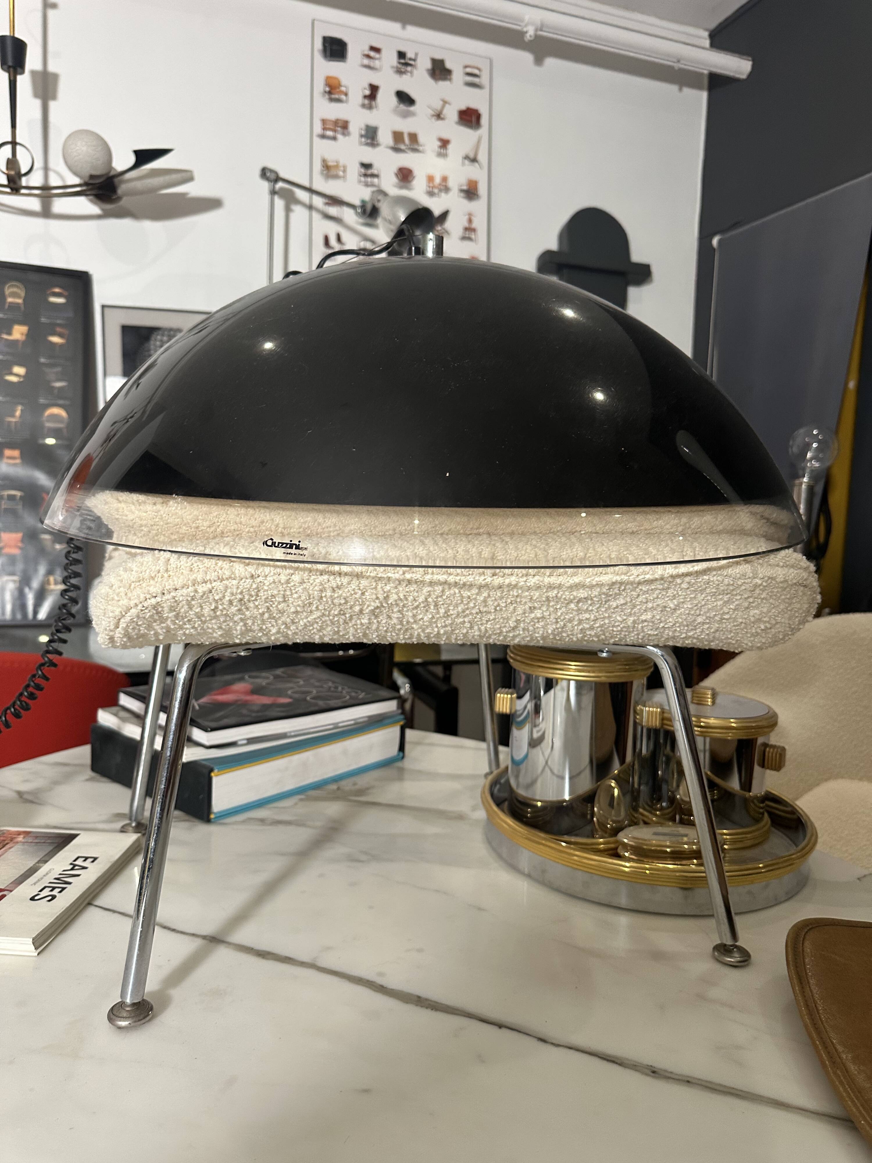 Large Guzzini pendant light from the 70s (65cm in diameter)