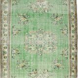 One-of-a-Kind Turkish Handwoven Vintage Rug - Timeless Vintage Elegance 280x 164 cm