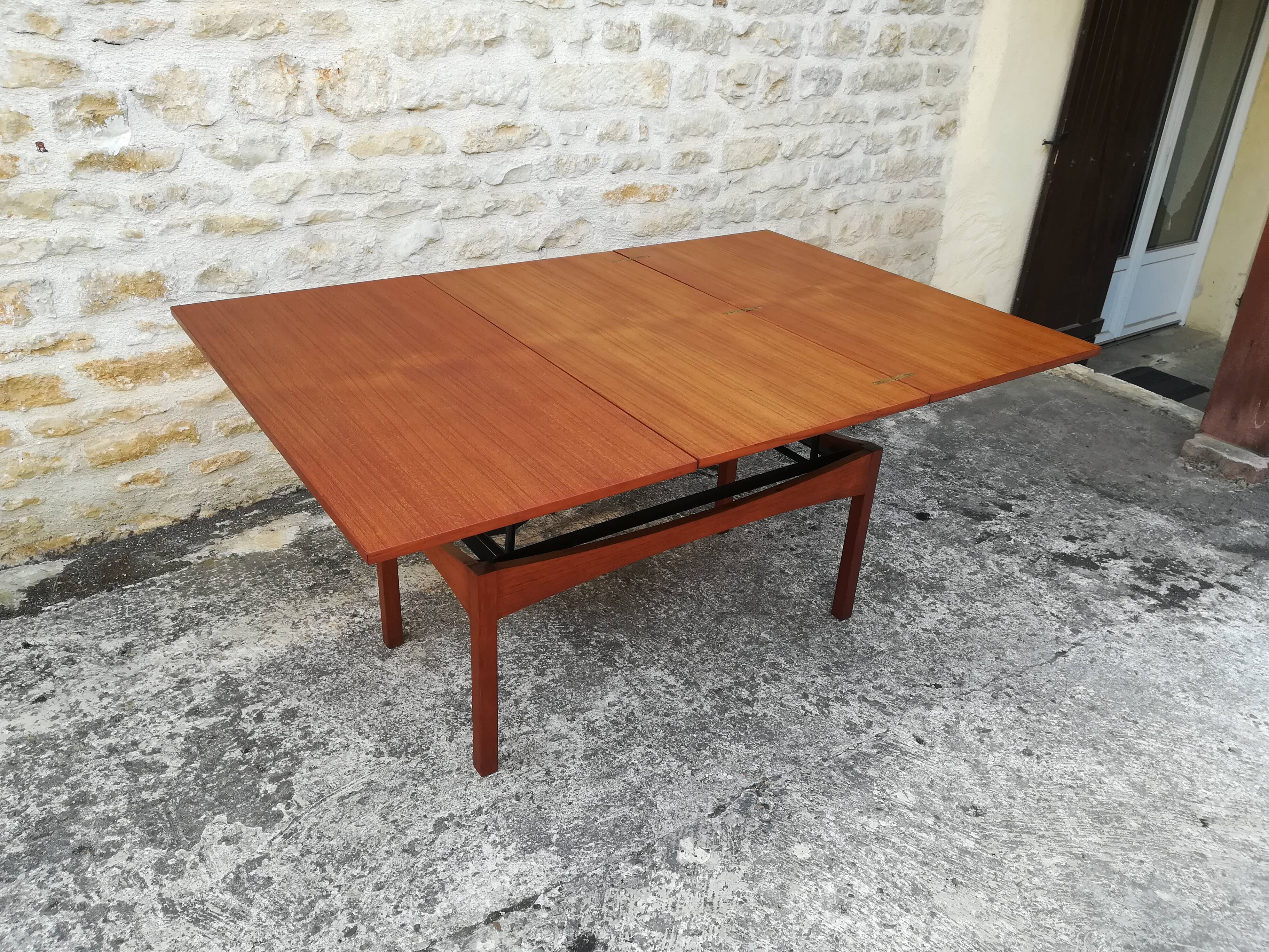 Modular teak table